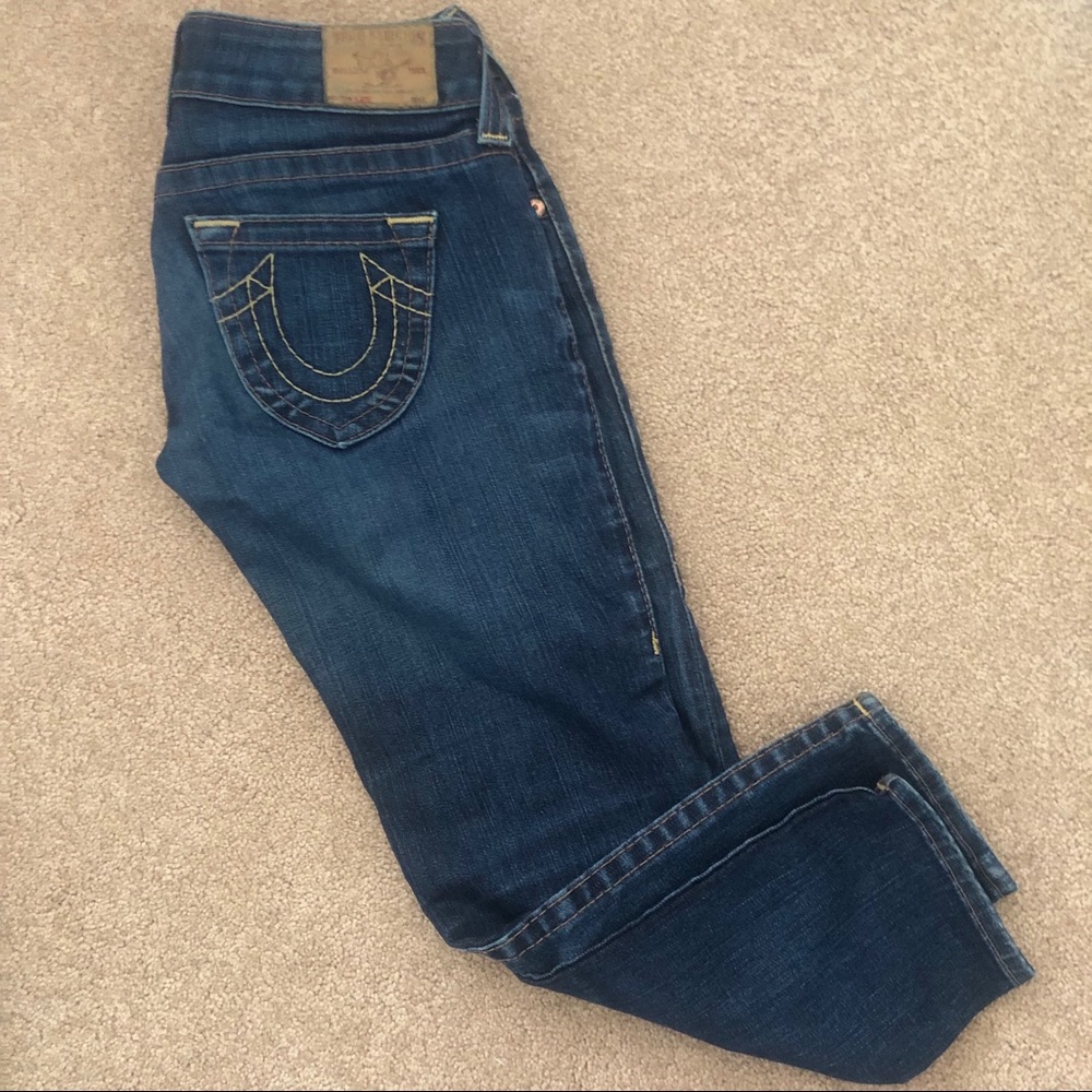 True Religion Kate straight ankle jeans (size 25)
